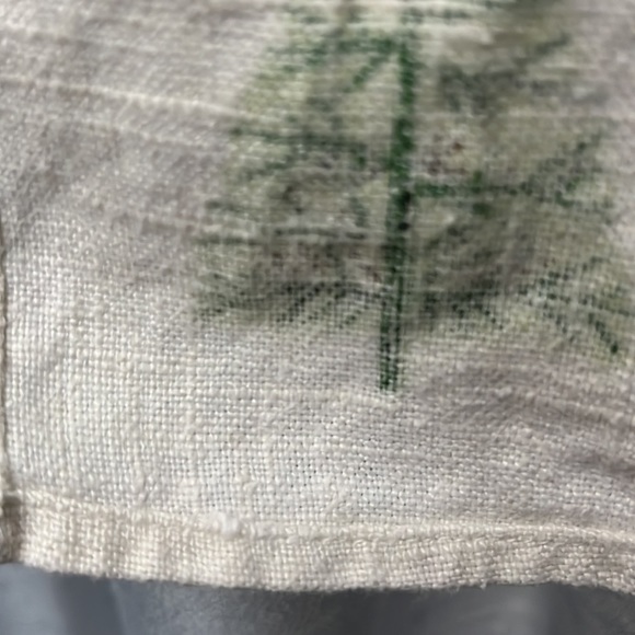 Vintage Parisian Prints Santa Claus Linen Kitchen Tea Towel Christmas Retro 50’s - Picture 8 of 9